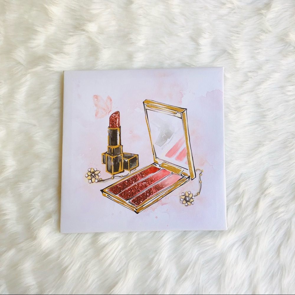 Girly Glam Makeup Canvas